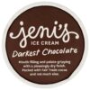 Jeni's Splendid Ice Creams, Darkest Chocolate Ice Cream, 16 oz (Frozen)