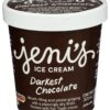 Jeni's Splendid Ice Creams, Darkest Chocolate Ice Cream, 16 oz (Frozen)