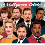 top 10 Hollywood celebrities