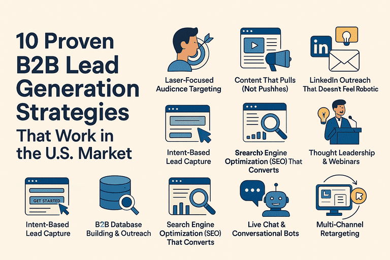 B2B lead generation strategies in the U.S. market
