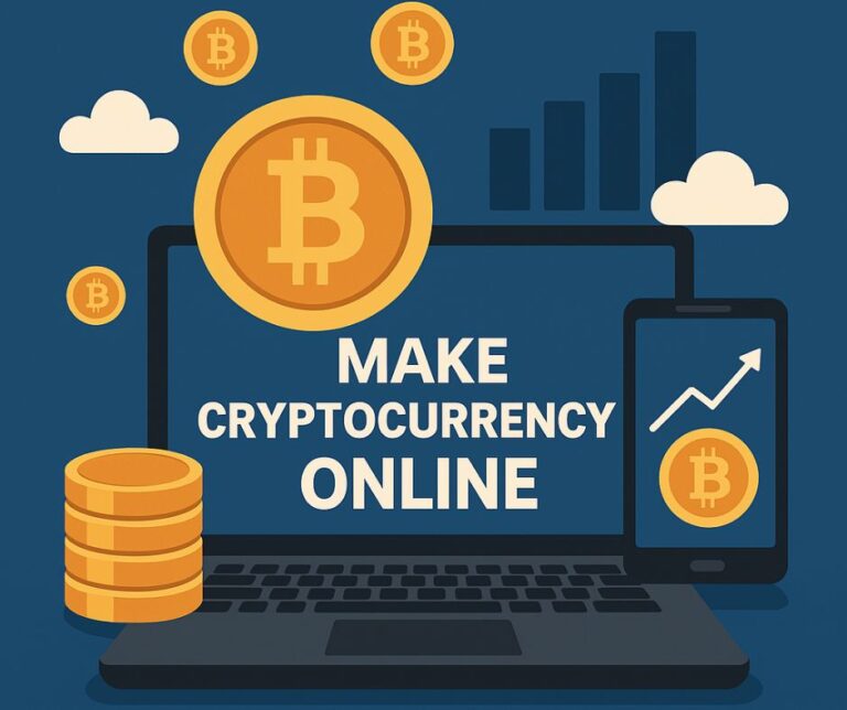 make cryptocurrency online