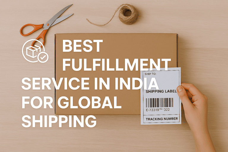 Best Fulfillment Service in India for Global Shipping